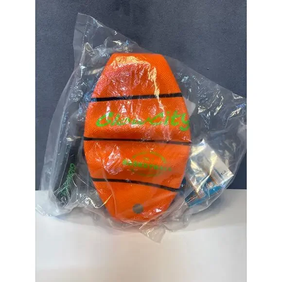 Glow in The Dark Basketball with Pump- Glowing Orange Basket Ball that Lights Up - Picture 2 of 4